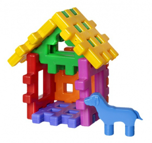 Construction blocks Pet's house