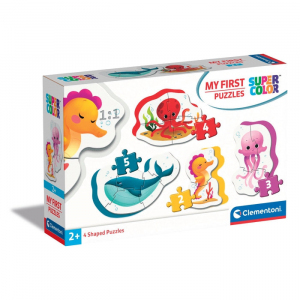 Pzl 2-3-4-5 Moje pierwsze puzzle Sea Life