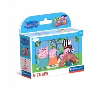 KLOCKI 6 EL - PEPPA PIG /12