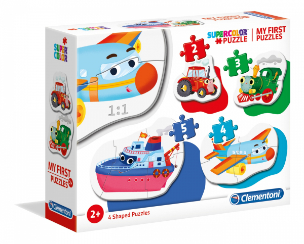 Pzl 2-3-4-5 Moje pierwsze puzzle Środki transportu