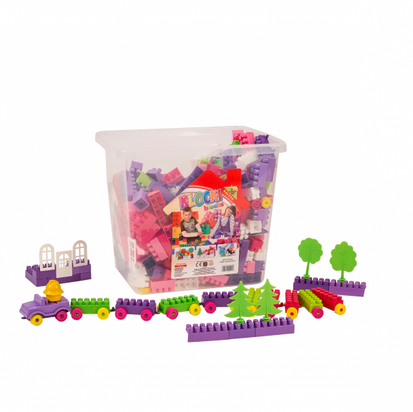 Blocks in a big box for a girl 500 pcs