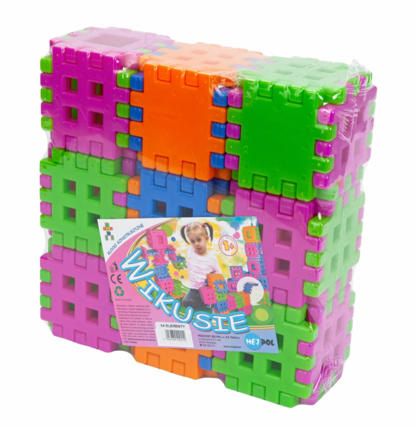 Construction blocks Wikusie 54 pcs