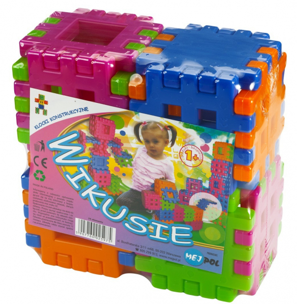 Construction blocks Wikusie 24 pcs