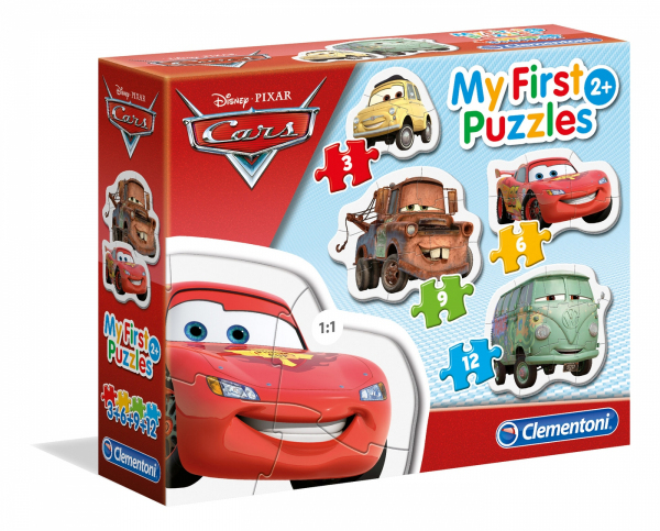 Pzl 3-6-9-12 Moje pierwsze puzzle Cars