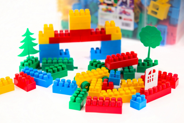 Blocks in a big box 500 pcs