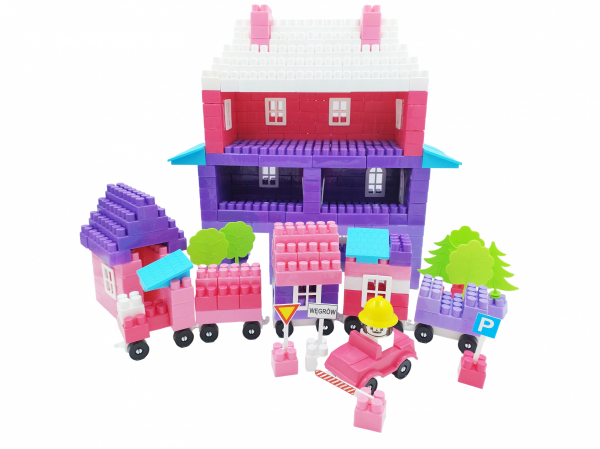 Blocks in a big box for a girl 500 pcs