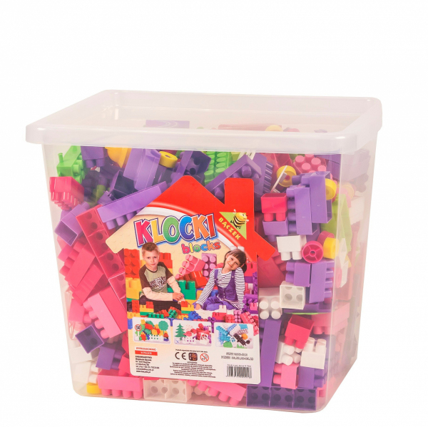 Blocks in a big box for a girl 500 pcs