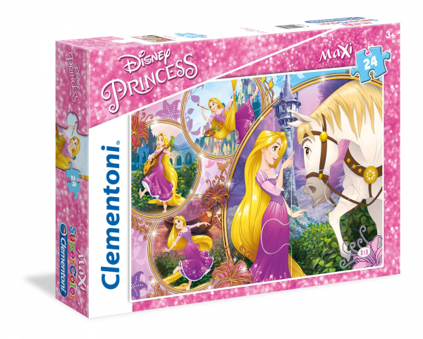 Pzl 24 el Maxi super kolor Princess - Tangled