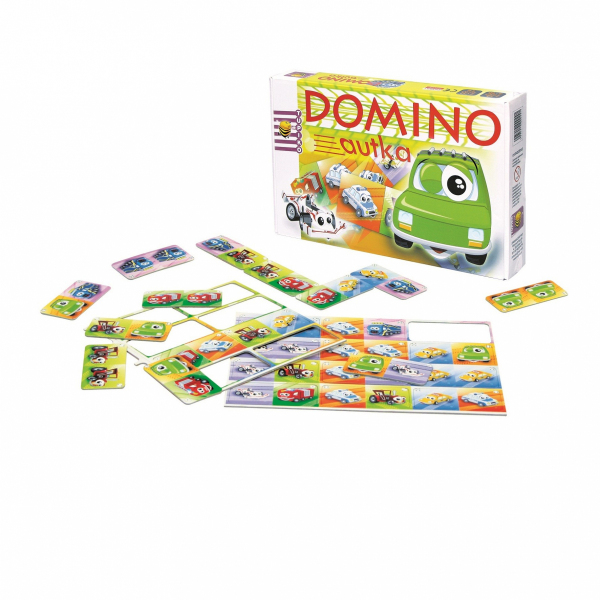 Domino Game The Toys Cars