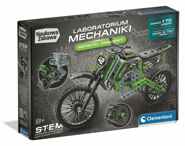 LABORATORIUM MECHANIKI - MOTOCYKL CROSSOWY