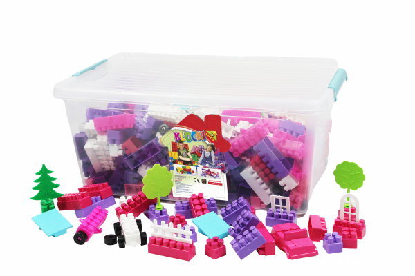 Blocks in a big box for a girl 500 pcs