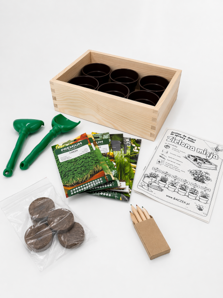 ZESTAW OGRODNICZY - ZIELONA MISJA