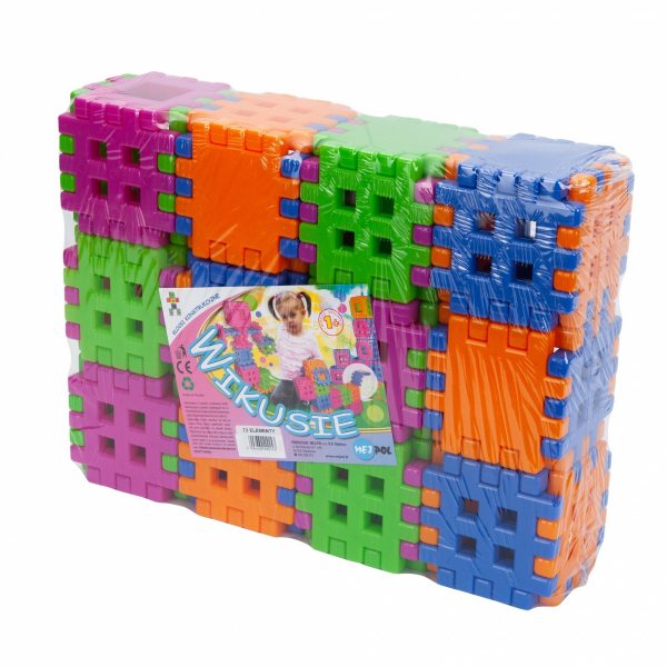 Construction blocks Wikusie 72 pcs