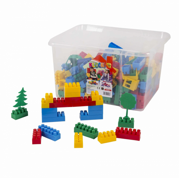 Blocks in a medium box 345 pcs