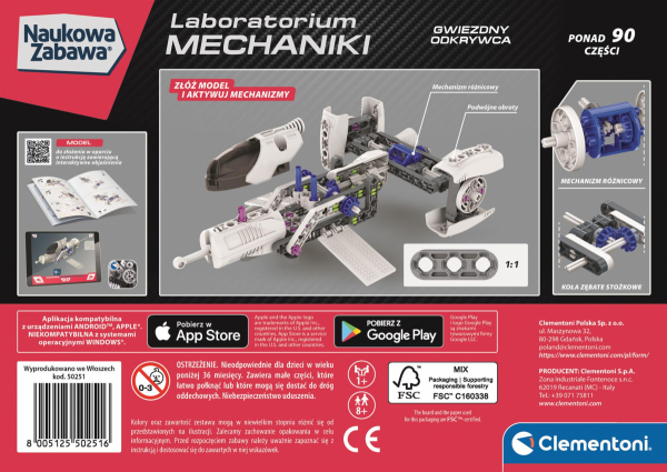 Laboratorium mechaniki - Gwiezdny Odkrywca