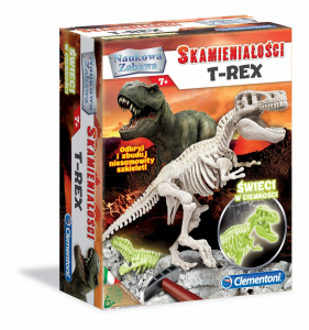 Skamieniałości - T-rex fluorescncyjne