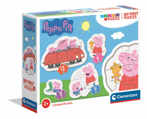 Pzl 3-6-9-12 Moje pierwsze puzzle Peppa Pig