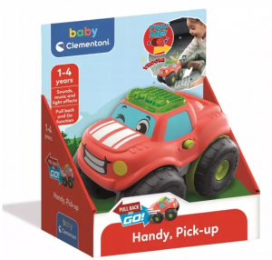AUTKO PICK-UP HANDY Z FUNKCJĄ PULL BACK CLEMENTONI 17544