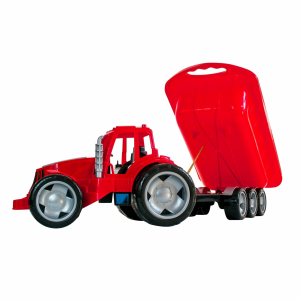 Traktor XXL z przyczepą