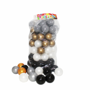 Piłeczki basenowe - 80 szt perłowe