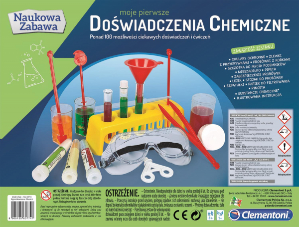 Moje pierwsze doświadczenia chemiczne