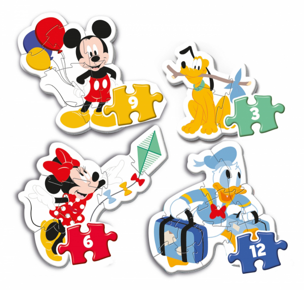 Moje pierwsze puzzle Mickey Mouse