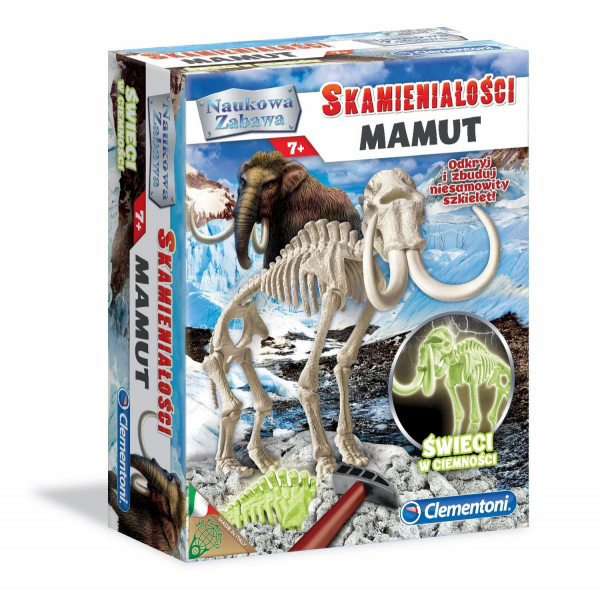 Skamieniałości - Mamut fluorescencyjne