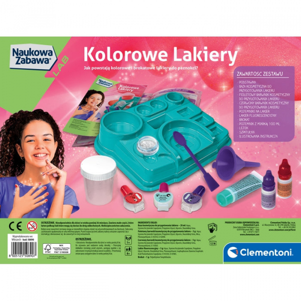 Kolorowe lakiery