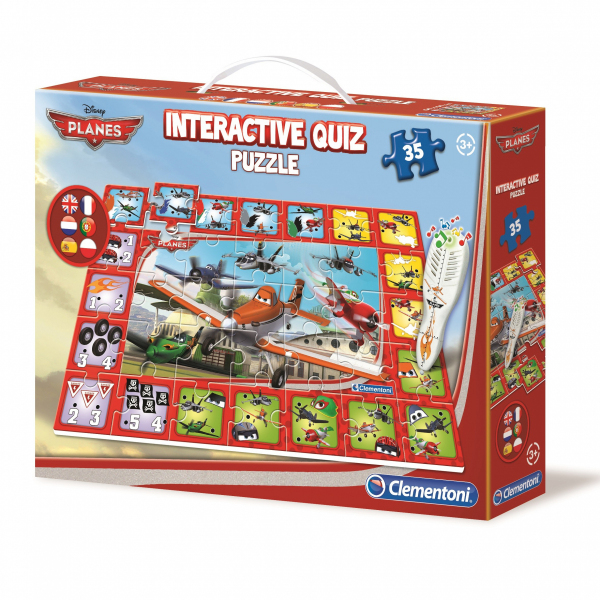 Interactive quiz puzzle Planes
