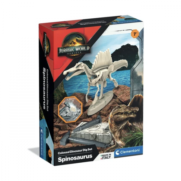 SKAMIENIAŁOŚCI JURASSIC WORLD SPINOZAUR