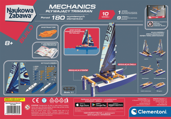 Laboratorium mechaniki - Pływający Trimaran