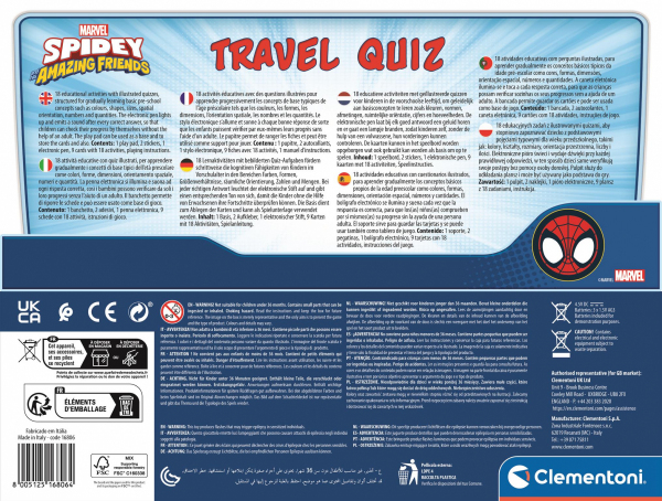 Travel quiz Spidey