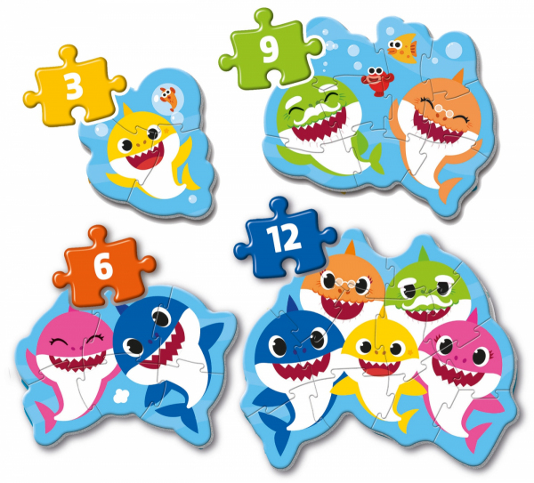 Moje pierwsze puzzle Baby shark