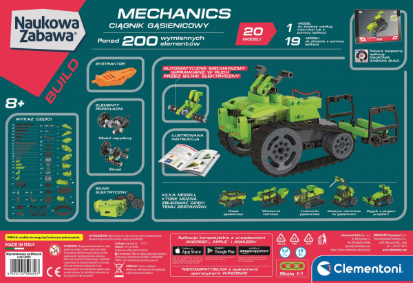 Laboratorium mechaniki - Ciągnik Gąsienicowy