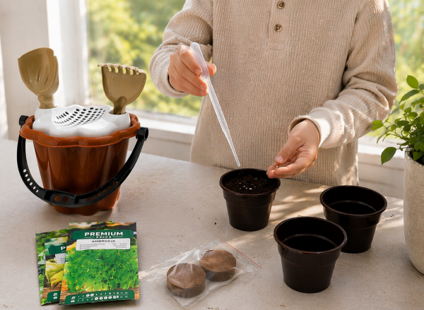 ZESTAW OGRODNICZY - SZCZYPIOR, PIETRUSZKA