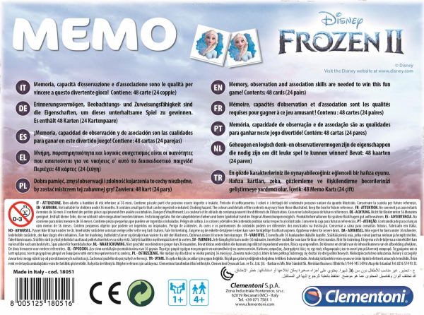 Memo Frozen 2 Memo Frozen 2