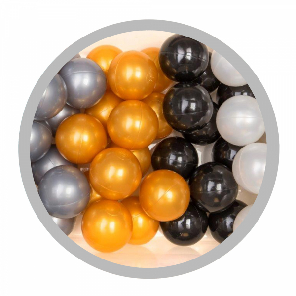 Piłeczki basenowe - 80 szt perłowe Piłeczki basenowe - 80 szt perłowe