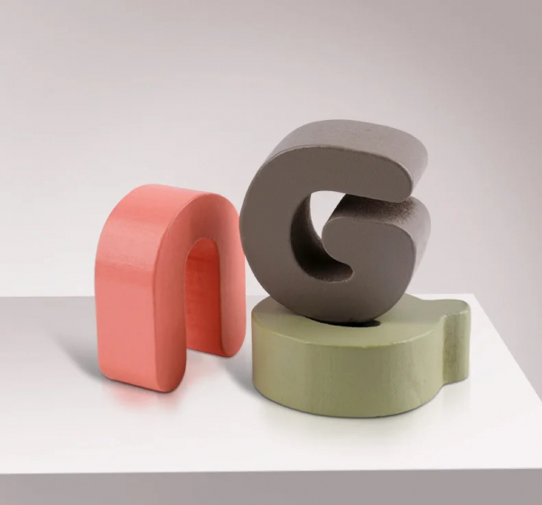 Układanka drewniania - ALFABET litery DUŻE Układanka drewniania - ALFABET litery DUŻE