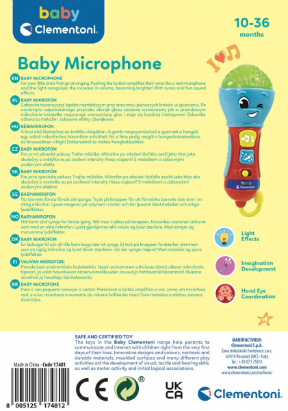 Baby mikrofon Baby mikrofon